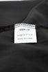 Black Embroidered Swiss Dot Texture Plus Size Blouse